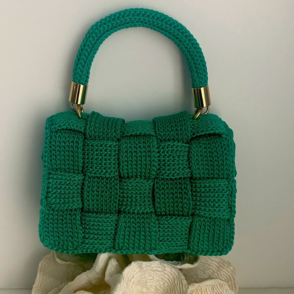 Crochet mini bag